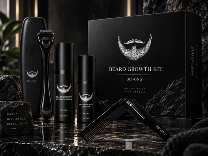 VOREN Beard Routine™ | Kit Premium para Barba 4 en 1