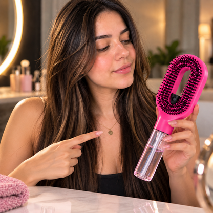 VOREN AquaBrush™ | Cepillo Desenredante con Spray