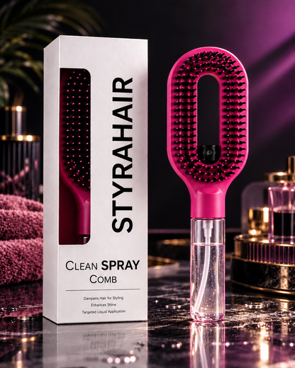 VOREN AquaBrush™ | Cepillo Desenredante con Spray